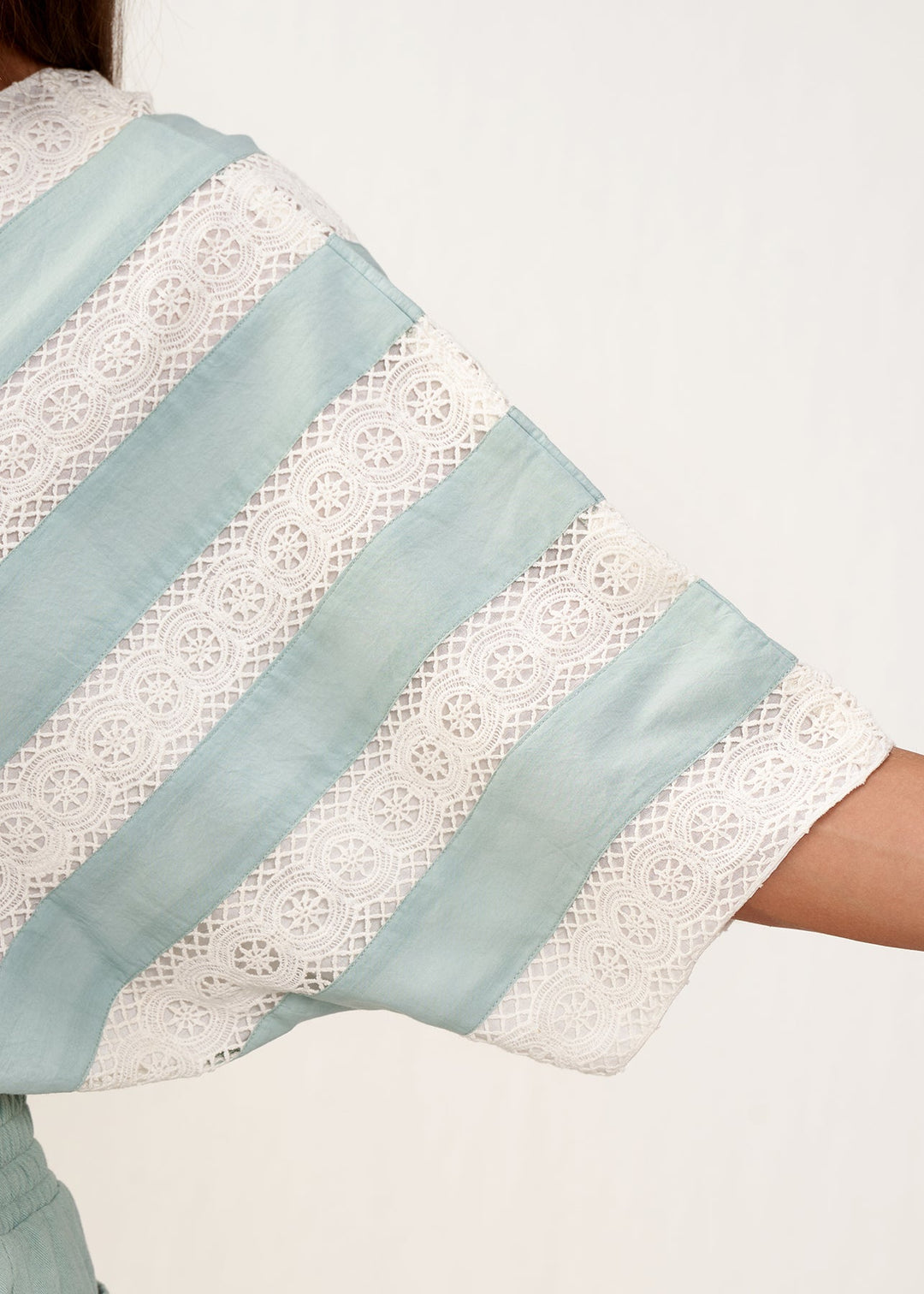 Bella top- Sea Green