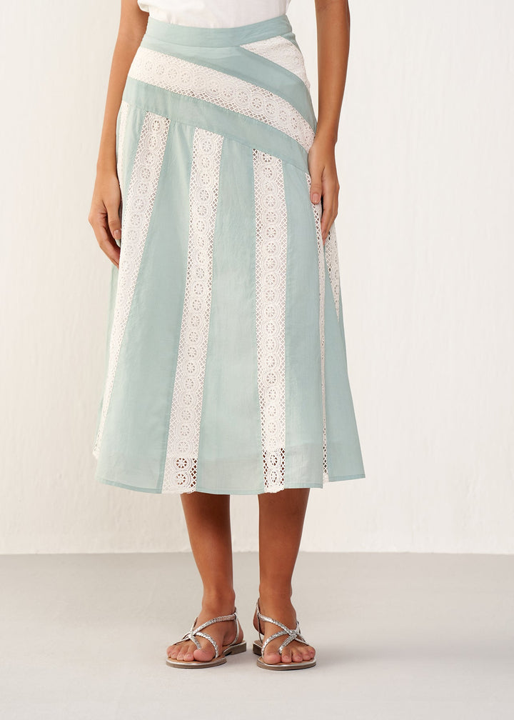 Bree Skirt- Sea Green