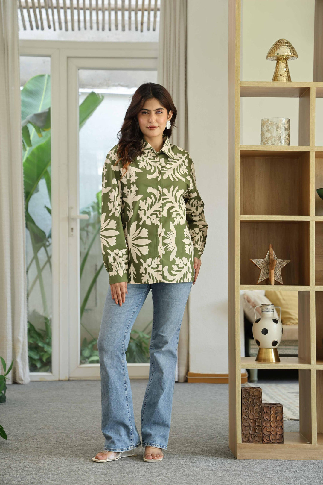 Sara Green Cotton Poplin Shirt