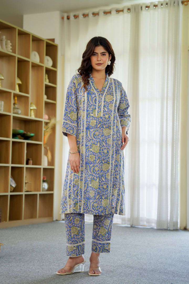 SIARA Cotton Kurta Set