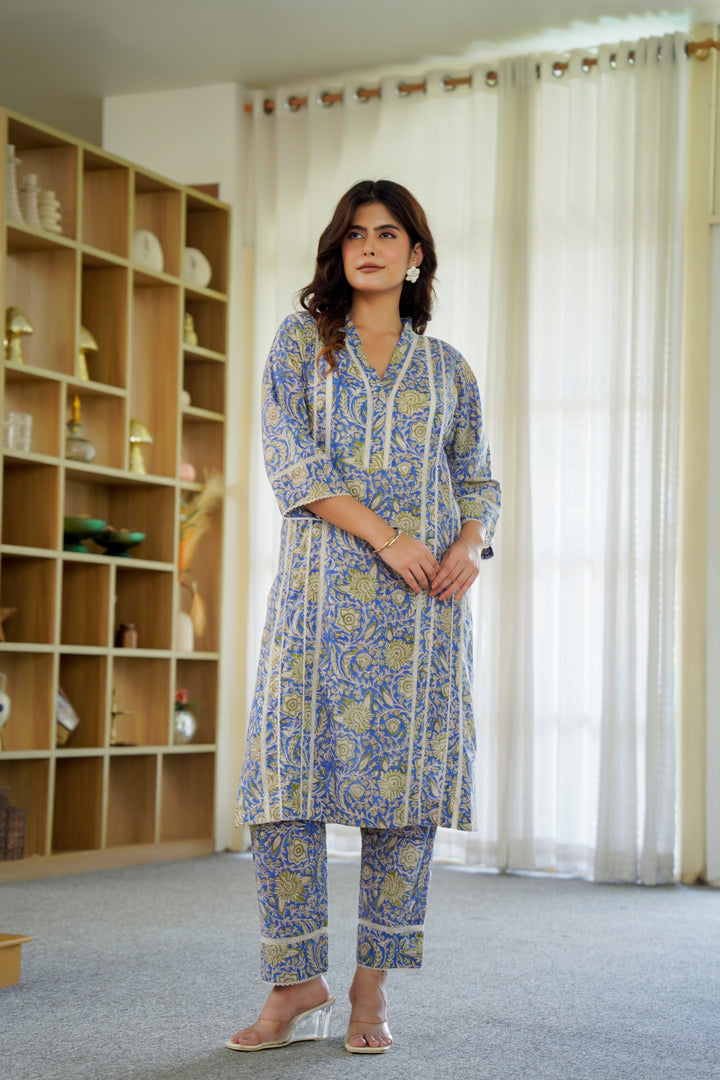 SIARA Cotton Kurta Set
