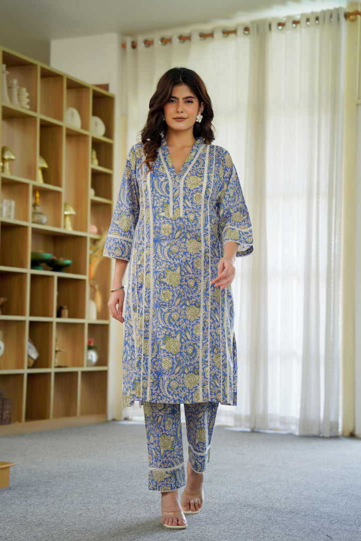 SIARA Cotton Kurta Set