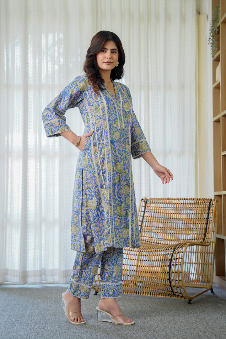 SIARA Cotton Kurta Set