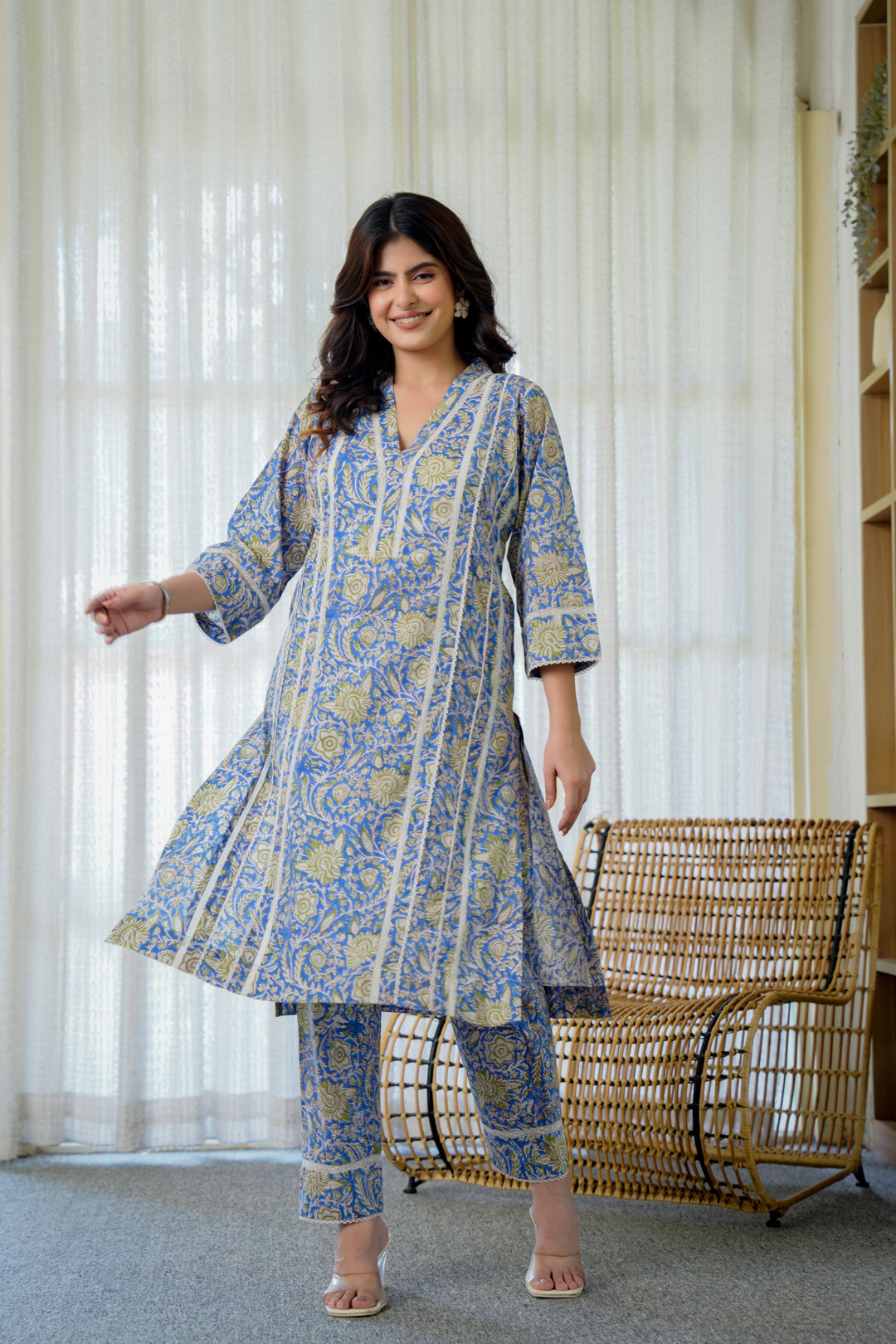 SIARA Cotton Kurta Set