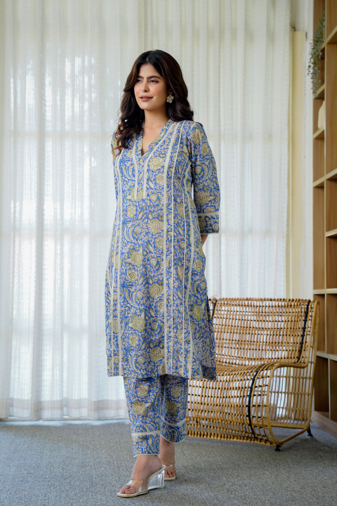 SIARA Cotton Kurta Set