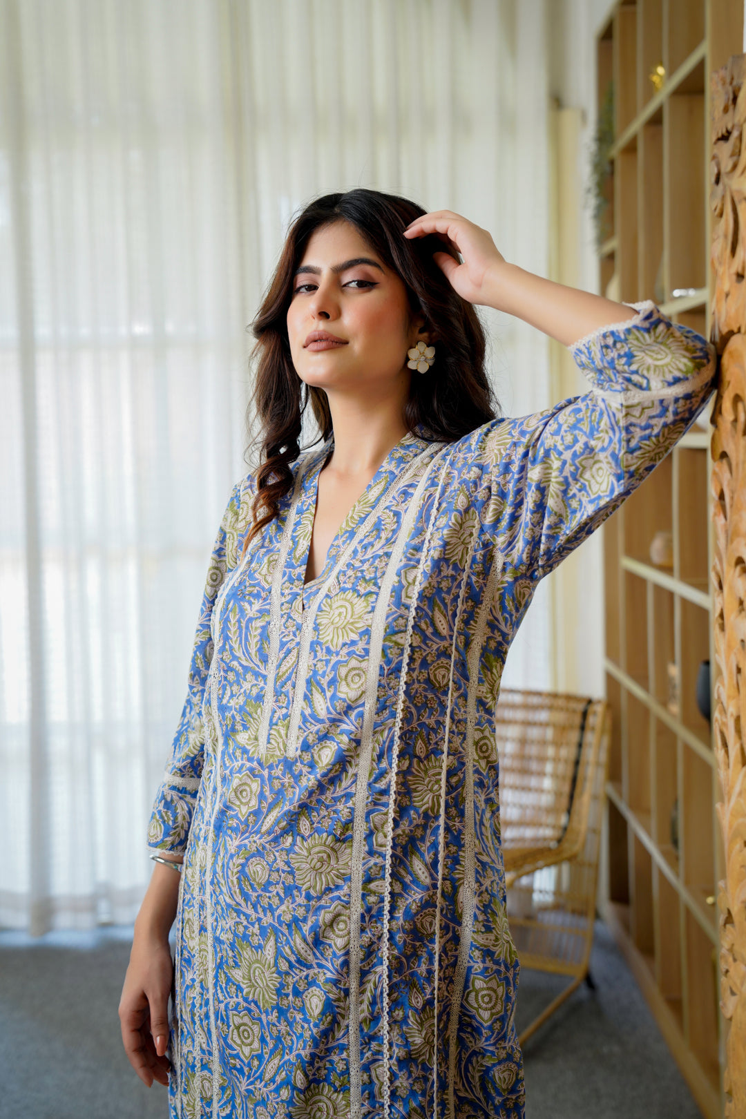 SIARA Cotton Kurta Set