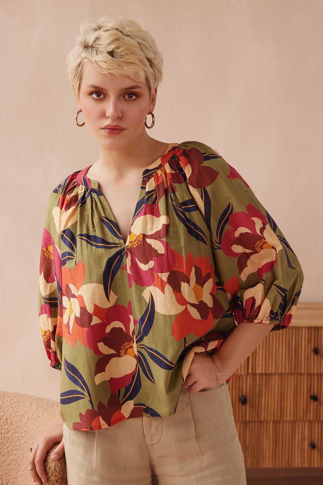 Blossom Multicolored Blouse