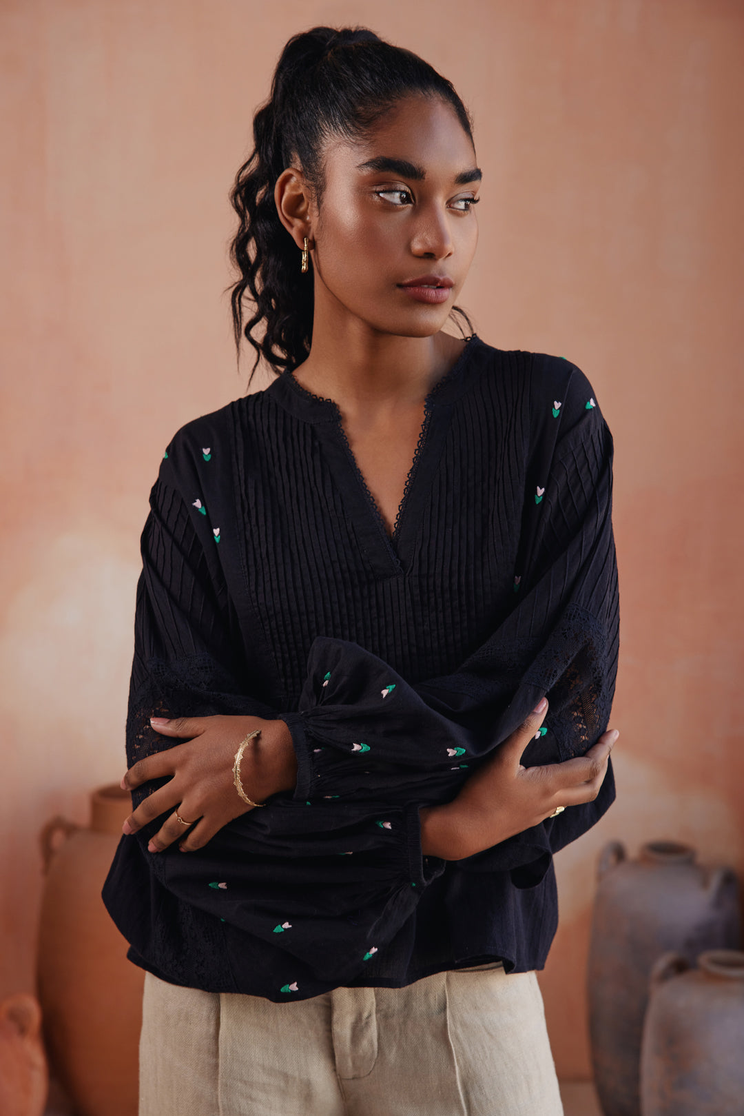 Willow Embroidered Blouse