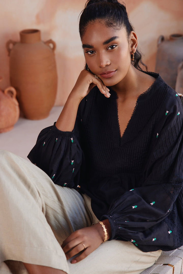 Willow Embroidered Blouse