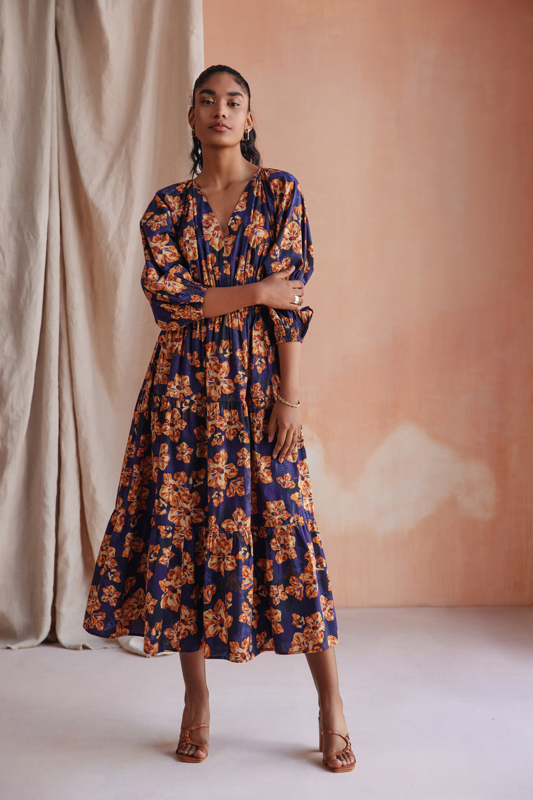 Delilah Floral Long Dress