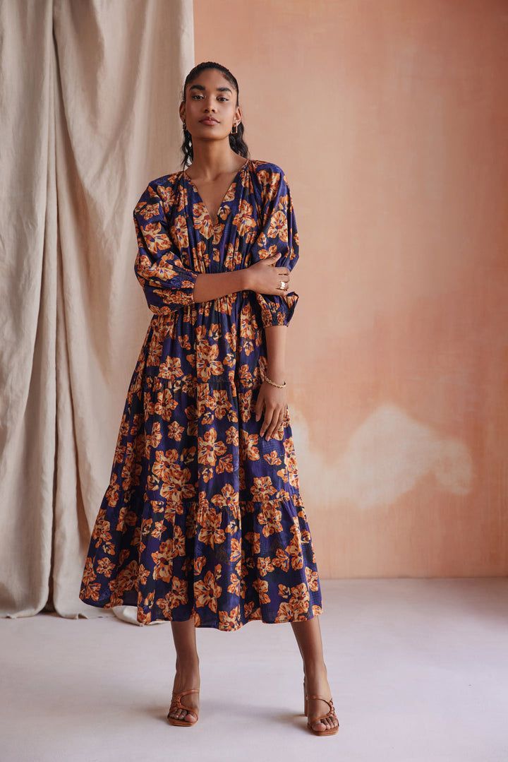 Delilah Floral Long Dress