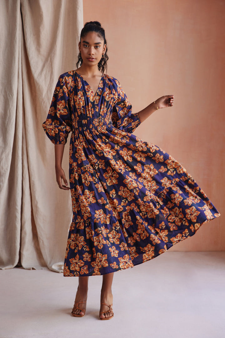Delilah Floral Long Dress