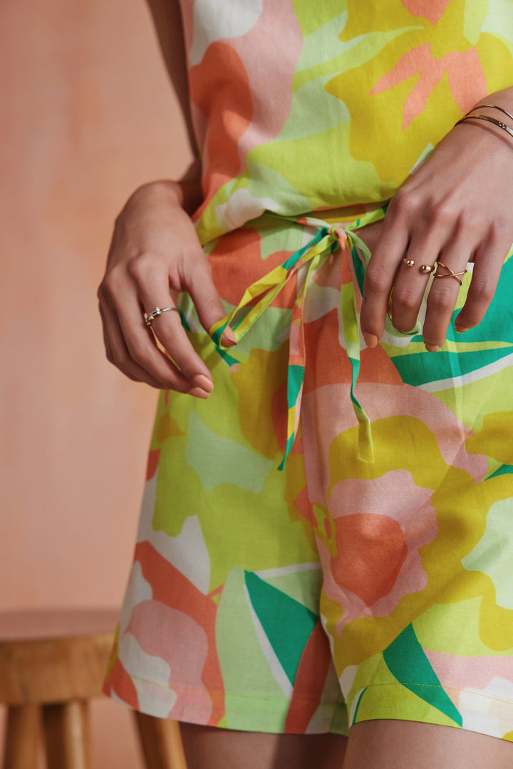 Bali Pastel Printed Co ord Set