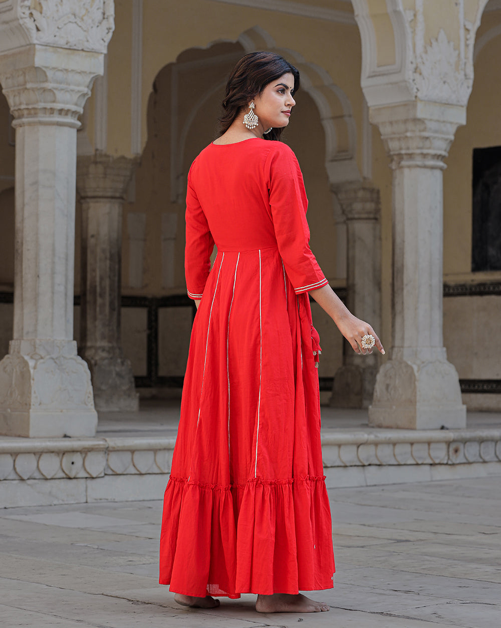 Trendy New Stylish Beautiful Long Printed Anarkali Kurti for Women's Ethnic  Wear Party Wear Gown