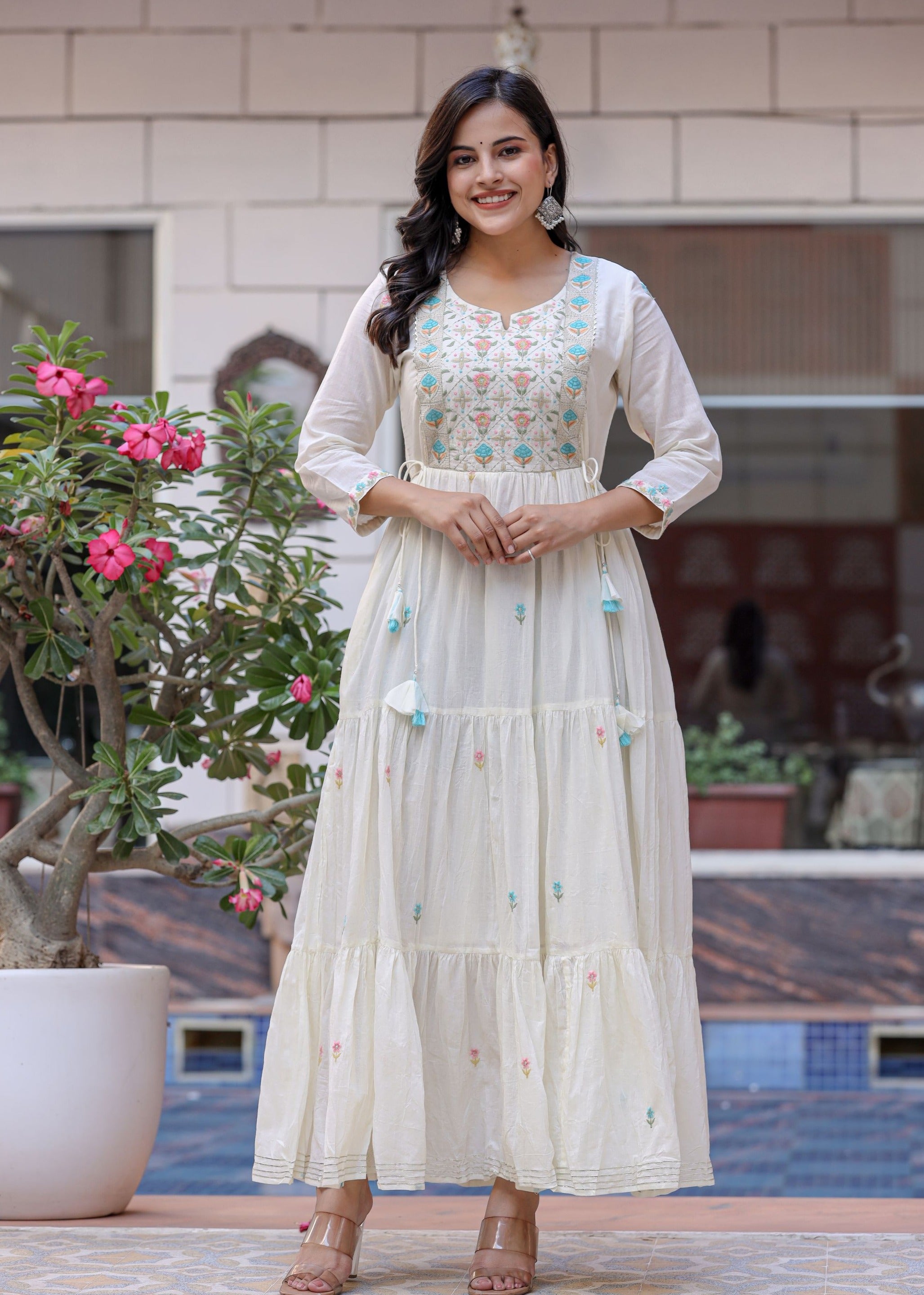 Buy Anarkali Kurta With Jacket Womens Dresses Indian Boho Online in India -  Etsy | Anarkali kurta, Kurti designs party wear, Jackets for women