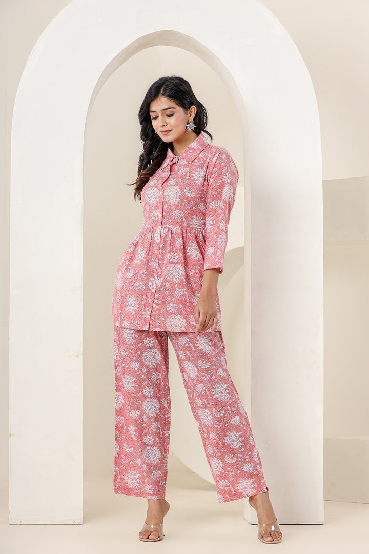 Buy a Pink Floral Co-ord Set 