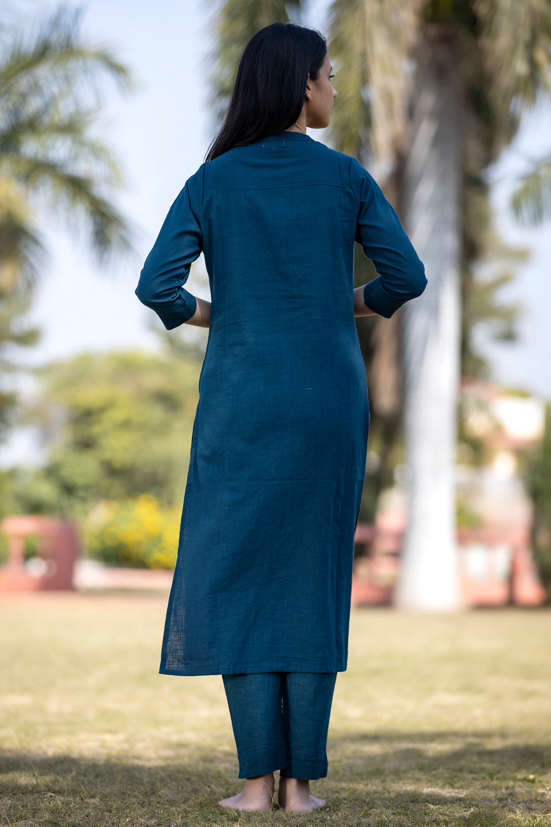 Buy Blue Kurta and Pant | Best Traditional Dress for Women in India | Kaajh