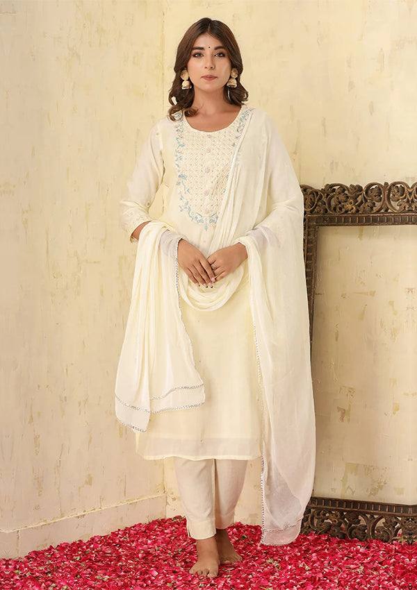 Buy Silk Suit for women by Kaajh
