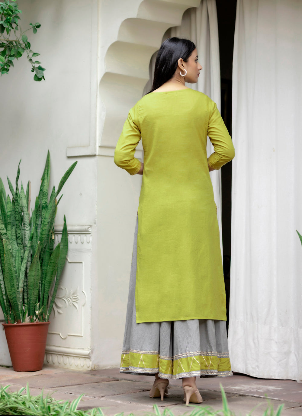 Shop For Green Sharara dress For wedding