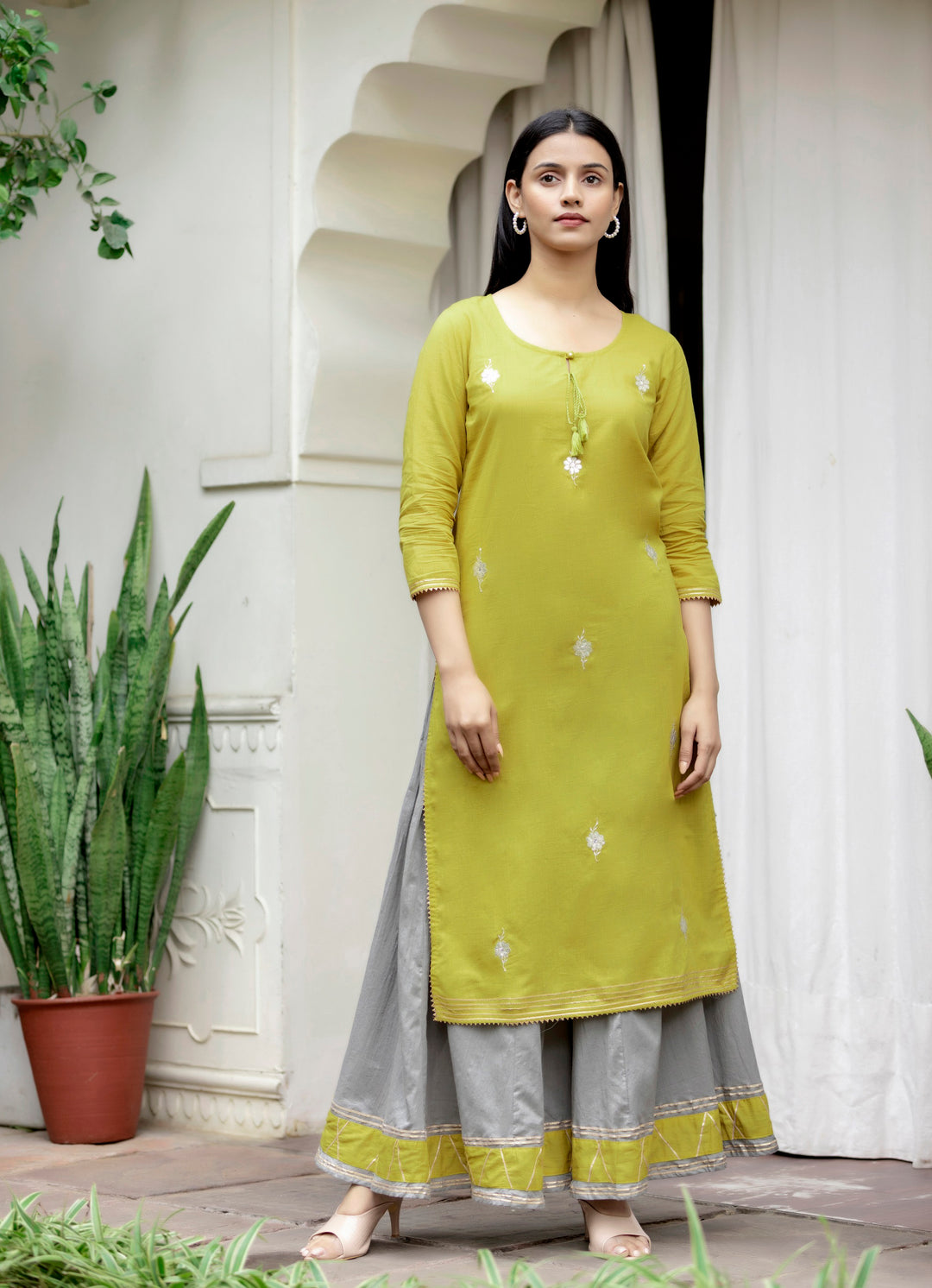 Shop For Green Sharara dress For wedding