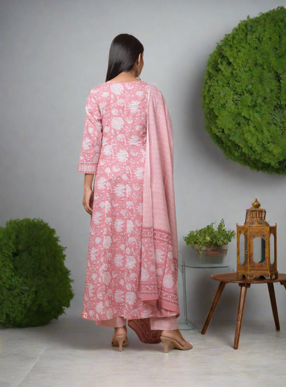 Buy Pink Salwar Suit Set Online | Best Female suit set Online in India